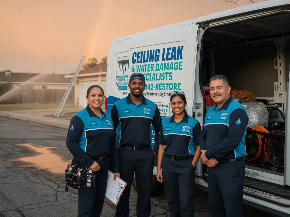 Ceiling Leak Cleanup company in Huntsville, MO