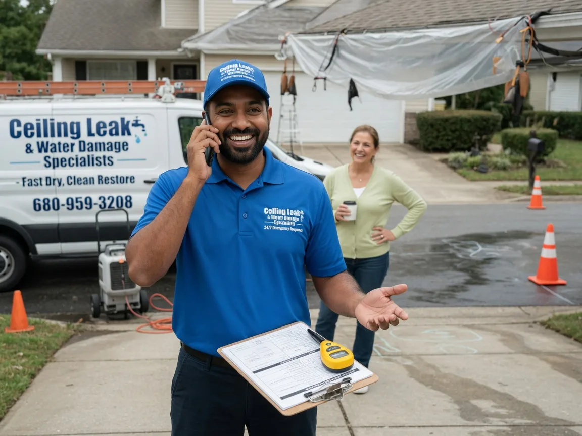 Ceiling Leak Cleanup Huntsville, MO FAQs